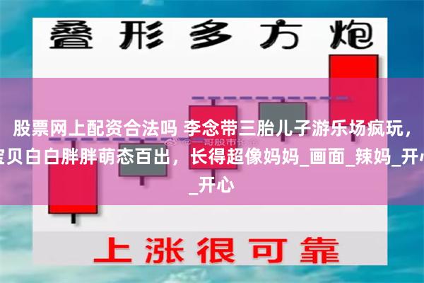 股票网上配资合法吗 李念带三胎儿子游乐场疯玩，宝贝白白胖胖萌态百出，长得超像妈妈_画面_辣妈_开心