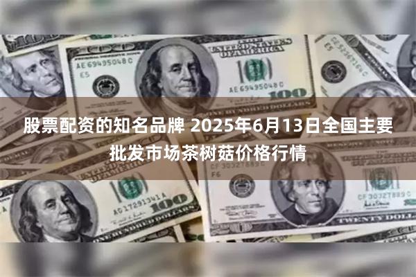 股票配资的知名品牌 2025年6月13日全国主要批发市场茶树菇价格行情